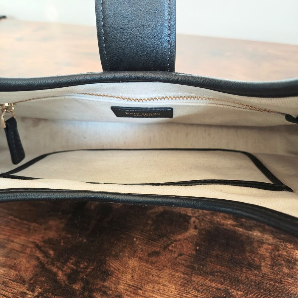 KATE SPADE Flower Jacquard Shoulder Bag - Picture 2 of 15